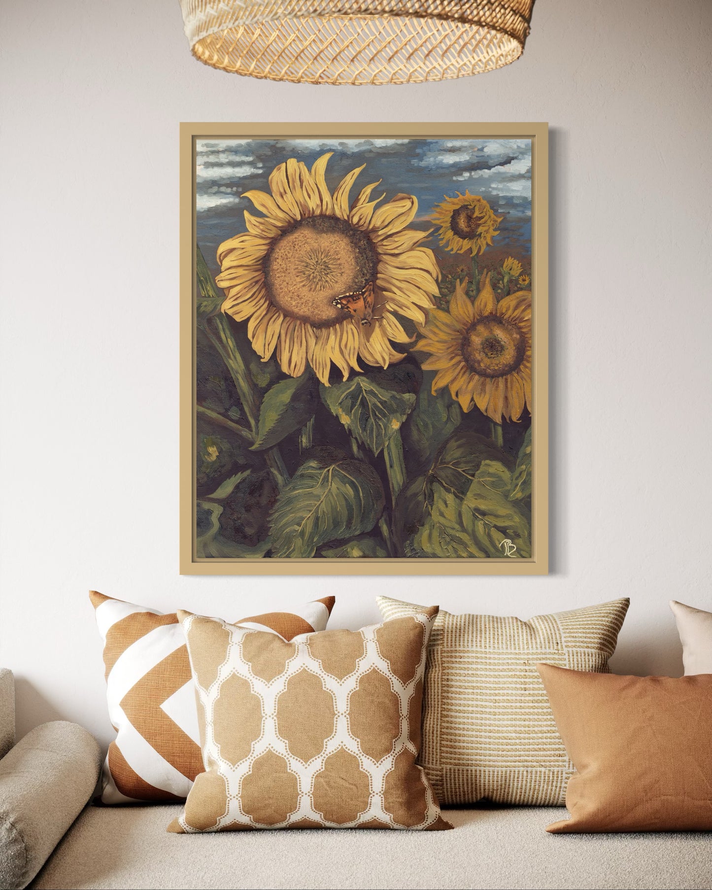 Sunflower Field (Gallery Wrap Canvas) ~ POS - Behold Fine Art by Blair