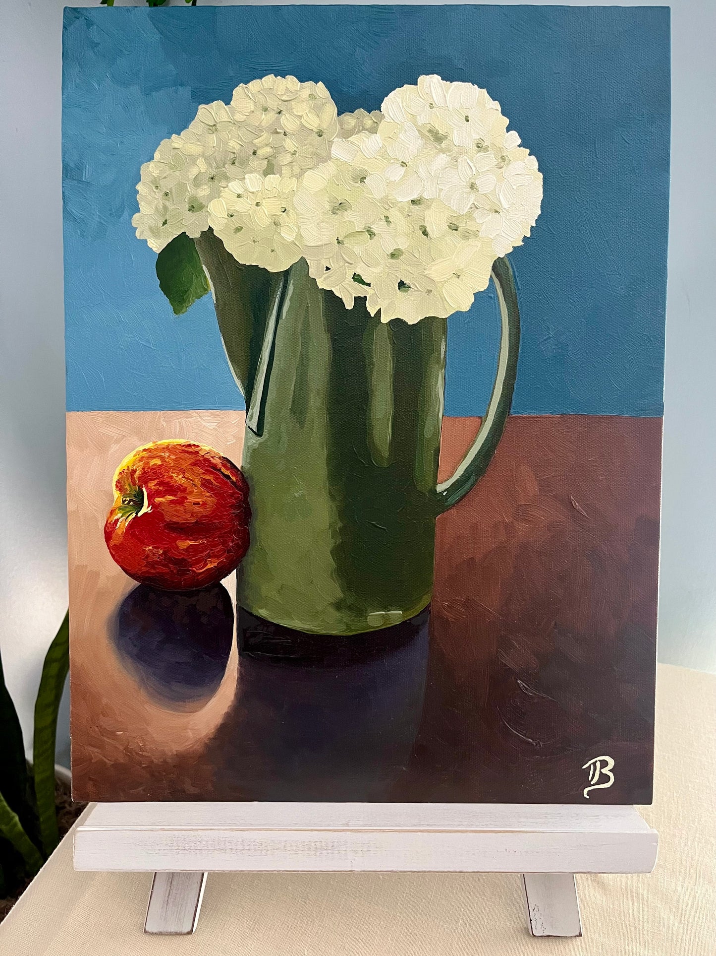 Hydrangeas Still Life (*Original Oil Painting*)