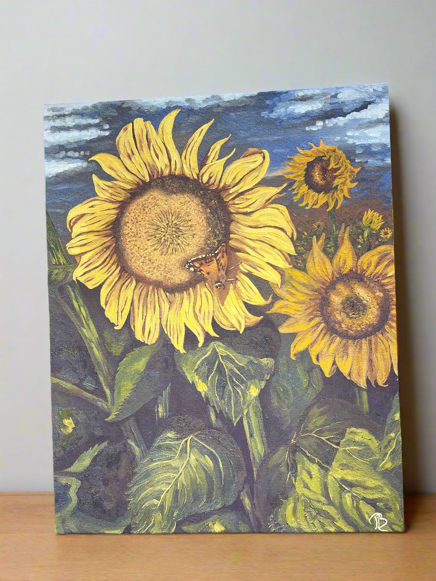 Sunflower Field (Gallery Wrap Canvas)