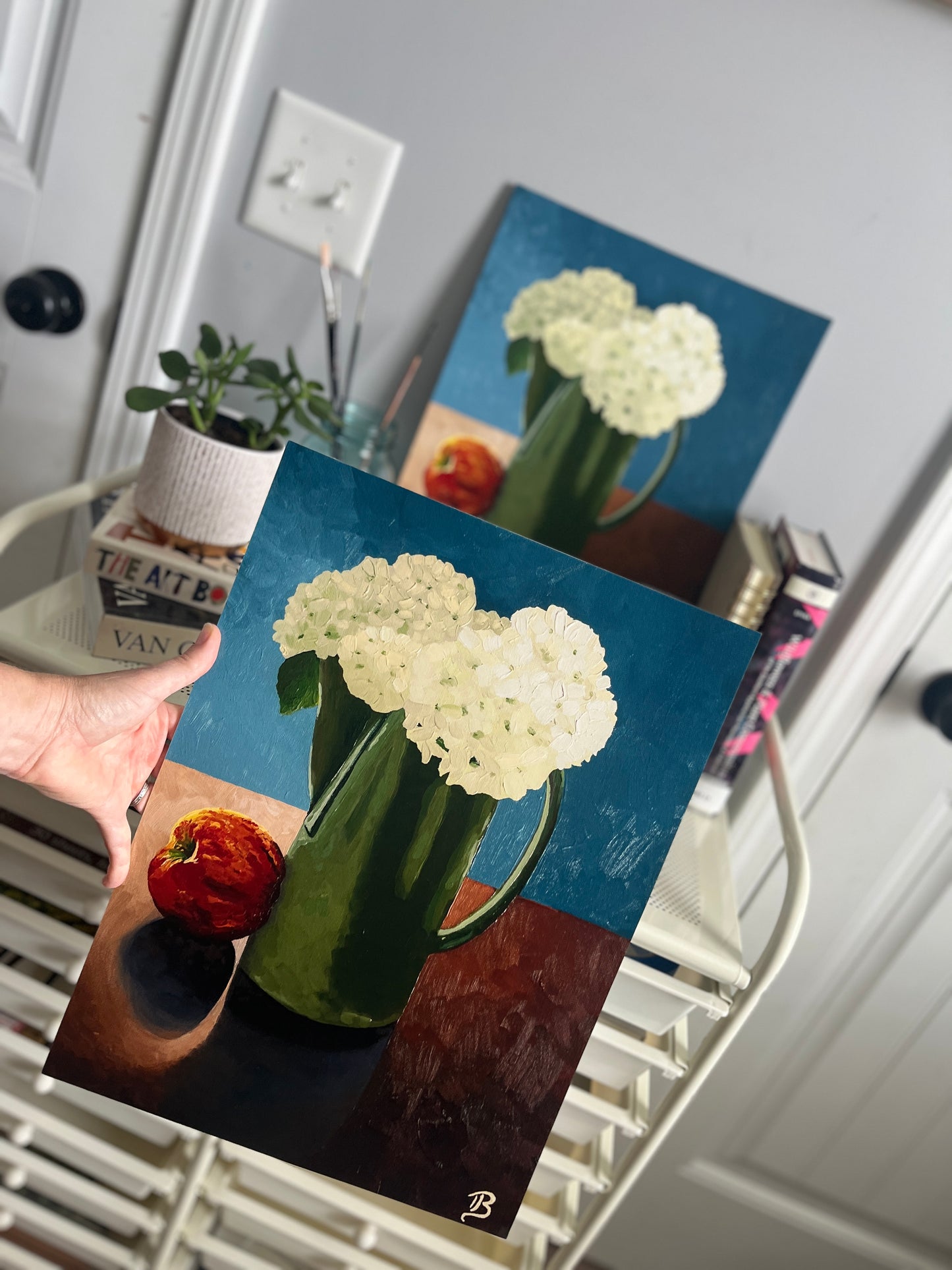 Hydrangeas Still Life - Behold Fine Art by Blair