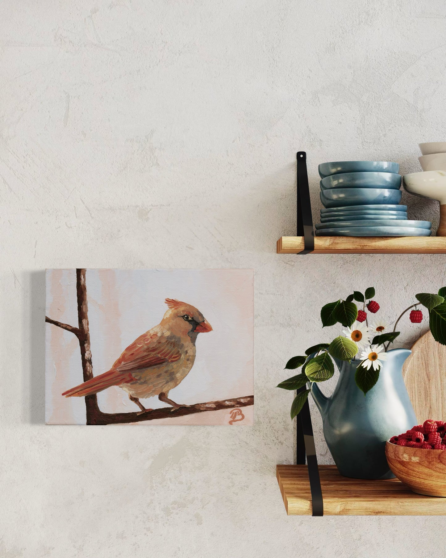November Cardinal (Fine Art Paper)