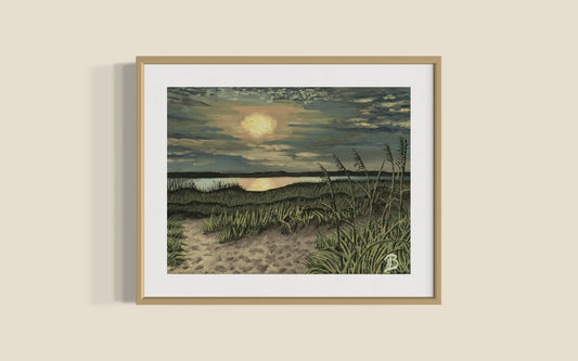 South End Sunset (Gallery Wrap Canvas)