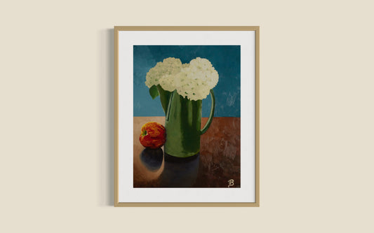 Hydrangeas Still Life