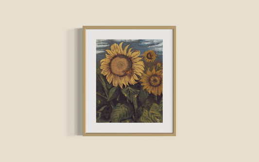 Sunflower Field (Gallery Wrap Canvas)